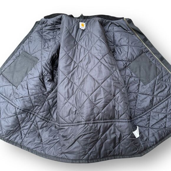 Carhartt Men's Dark Jacket with Black Accents - Picture 4 of 8